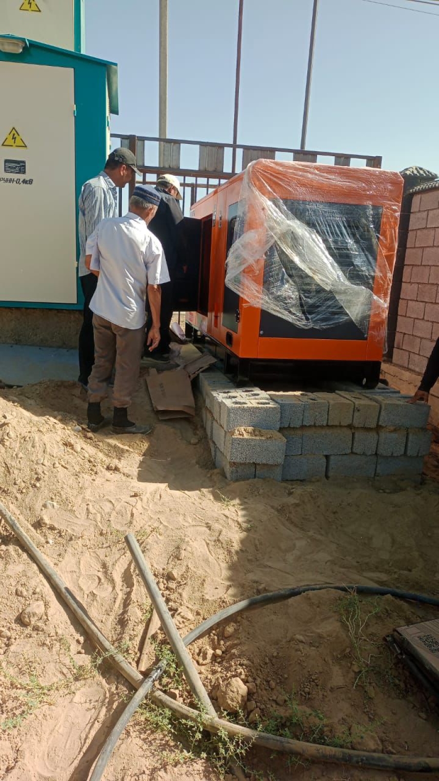 05a977f75c8bd421cf67e35678973f79_XL Установка дизельного генератора для медицинского центра «Ауаш Мед» в Жетысай